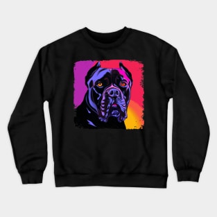 Cane Corso Pop Art - Dog Lover Gifts Crewneck Sweatshirt